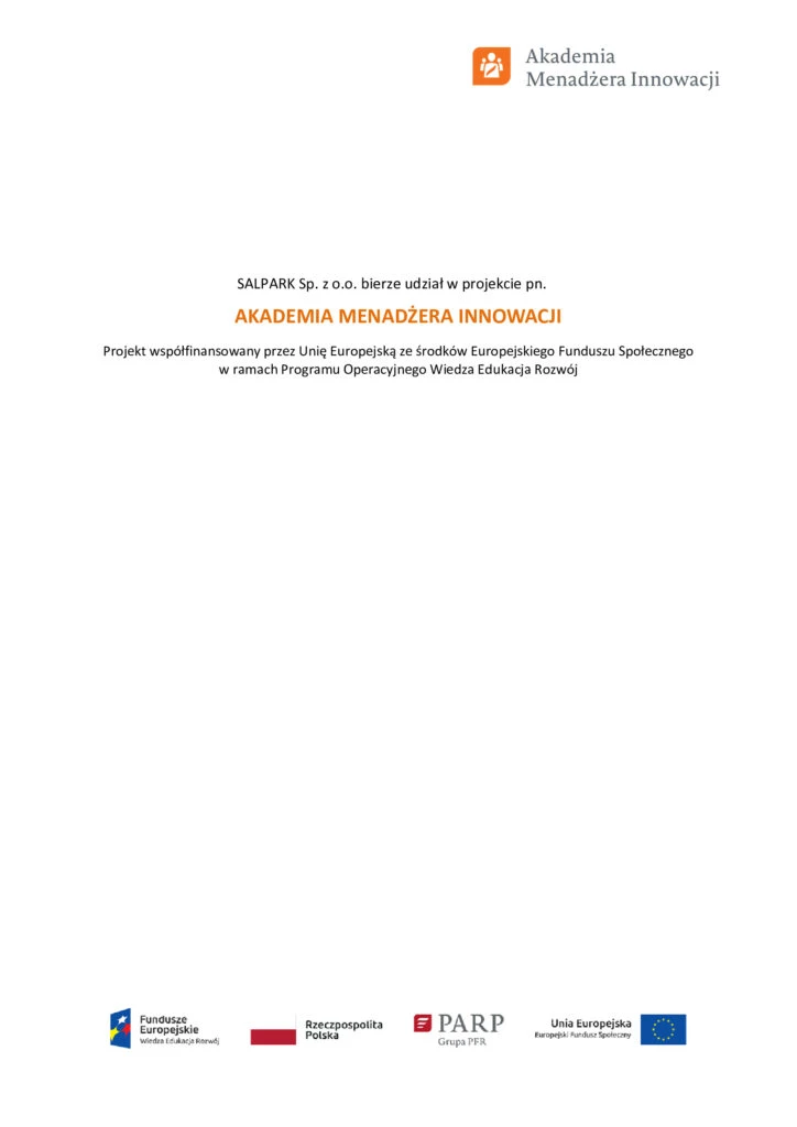 AKADEMIA MENADŻERA INNOWACJI