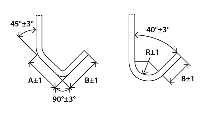 zakończenie ramion zawieszek